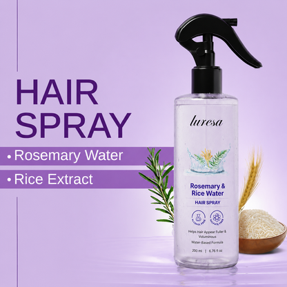 Rosemary Water with Rice Water |100% Natural Extract
